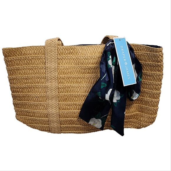 Draper James Handbags - Draper James Everyday Straw Bag (NWT)